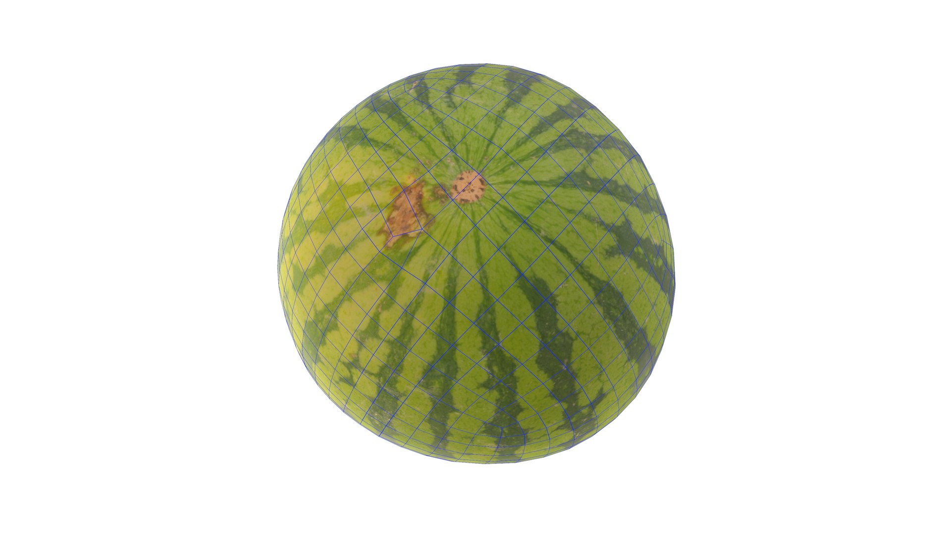 Watermelon 3D Model AR VR PBR 3D model - TurboSquid 1996513