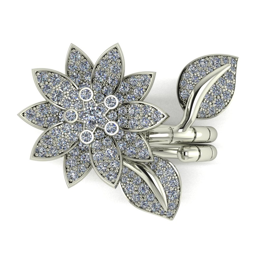 ring flower 3d model