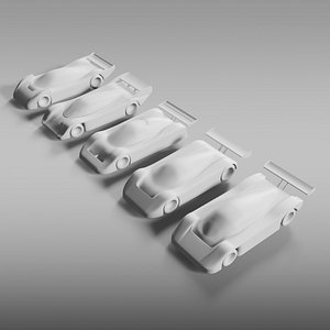 Group C Prototype Car Base Body Bundle