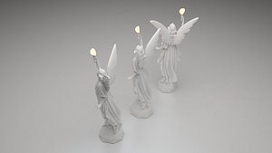 3D model Classic Angel Sculpture 3D Model