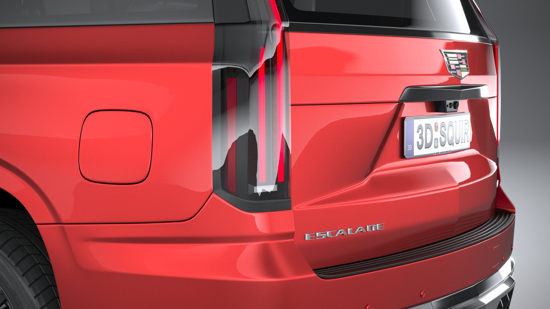 Cadillac Escalade V 2025 Model - TurboSquid 2290809
