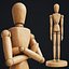Drawing Mannequin Wooden Poseable Figure