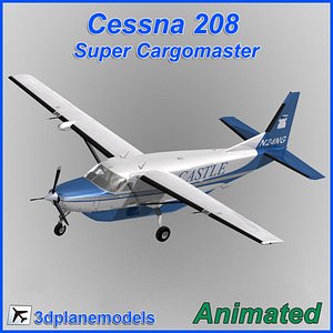 3ds cessna 208 cargo super