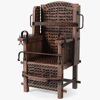 Medieval Spiked Torture Chair
