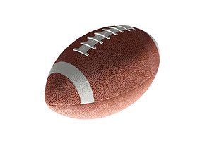 leather football 3D model