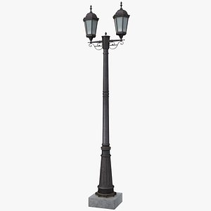 3D Street Light 1 HD model