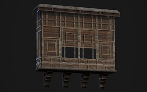 3D mashrabiya model