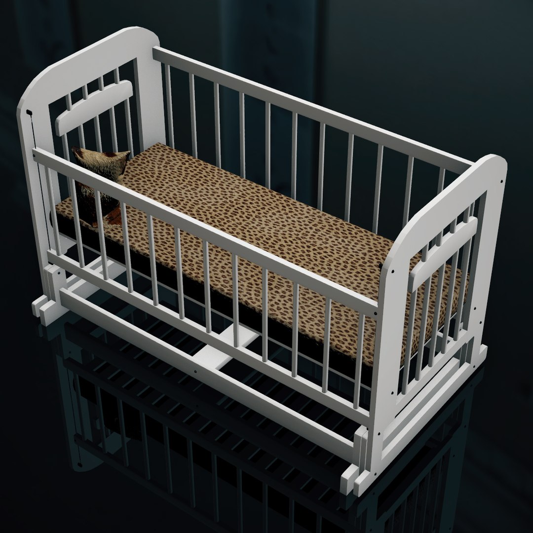 Baby Cot Model - TurboSquid 1575044