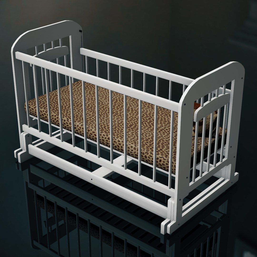 Baby Cot Model - TurboSquid 1575044
