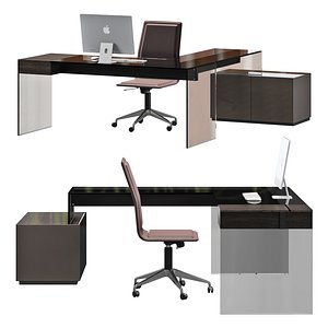 gallotti and radice air desk w 3D model