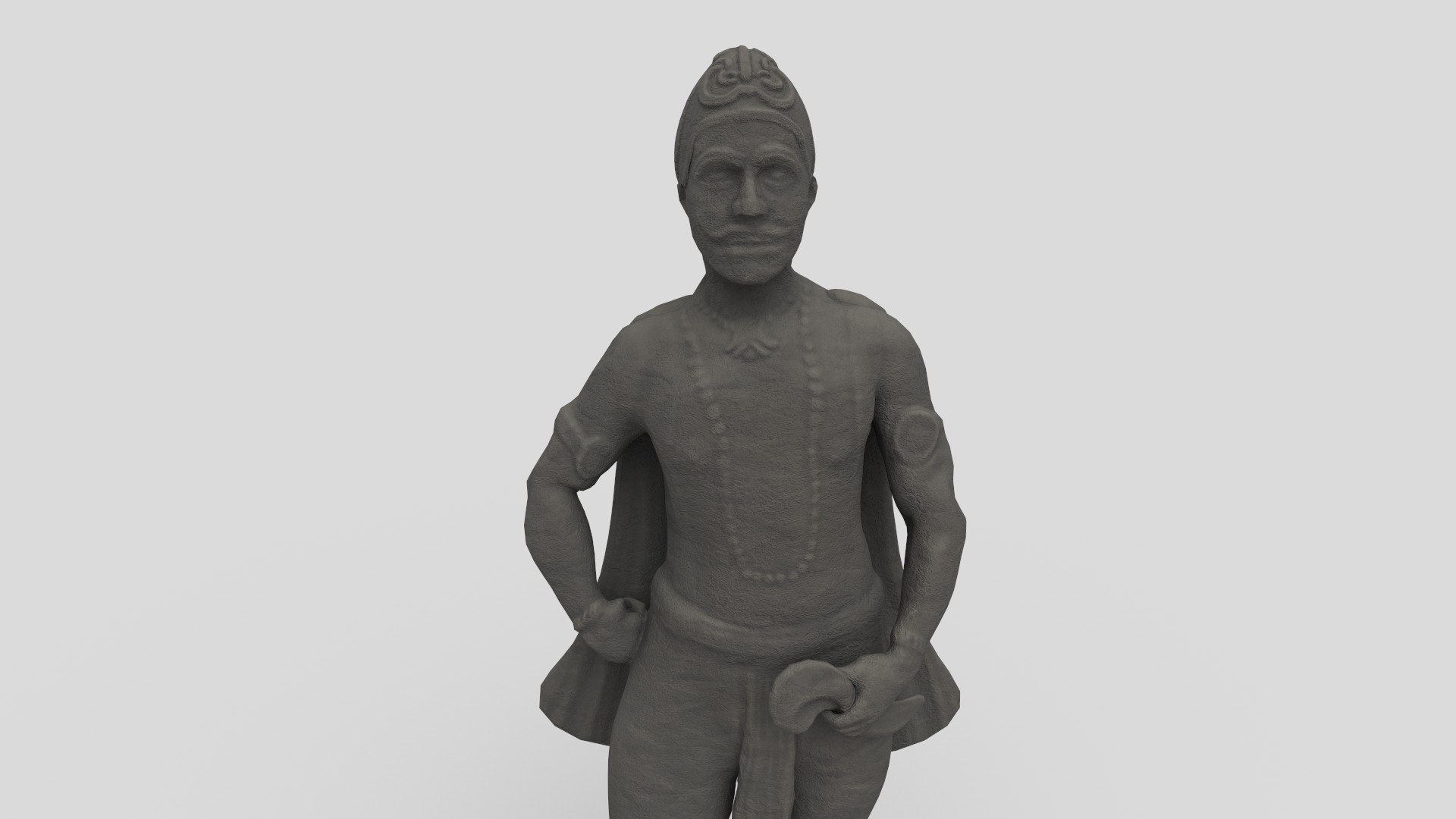 3D Kedarnath Right Dwarpal Model - TurboSquid 2252760