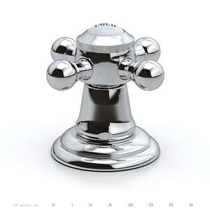 3d model dornbracht madison flair valve