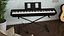 Digital Piano Yamaha P45 Stand Mounted 3D