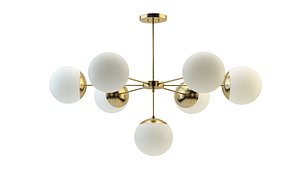 Suspension light copper light chandelier 7