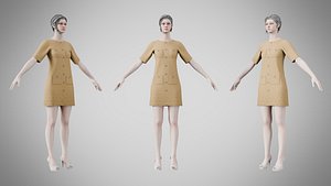 Dress 46 Burnished Teak model