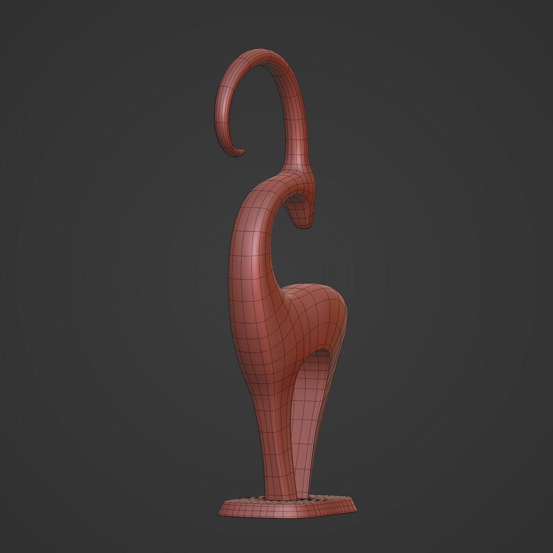 Cartoon Oryx 3D Model - TurboSquid 1474372