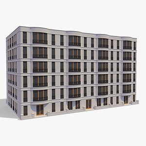 Apartment Building 014 3D