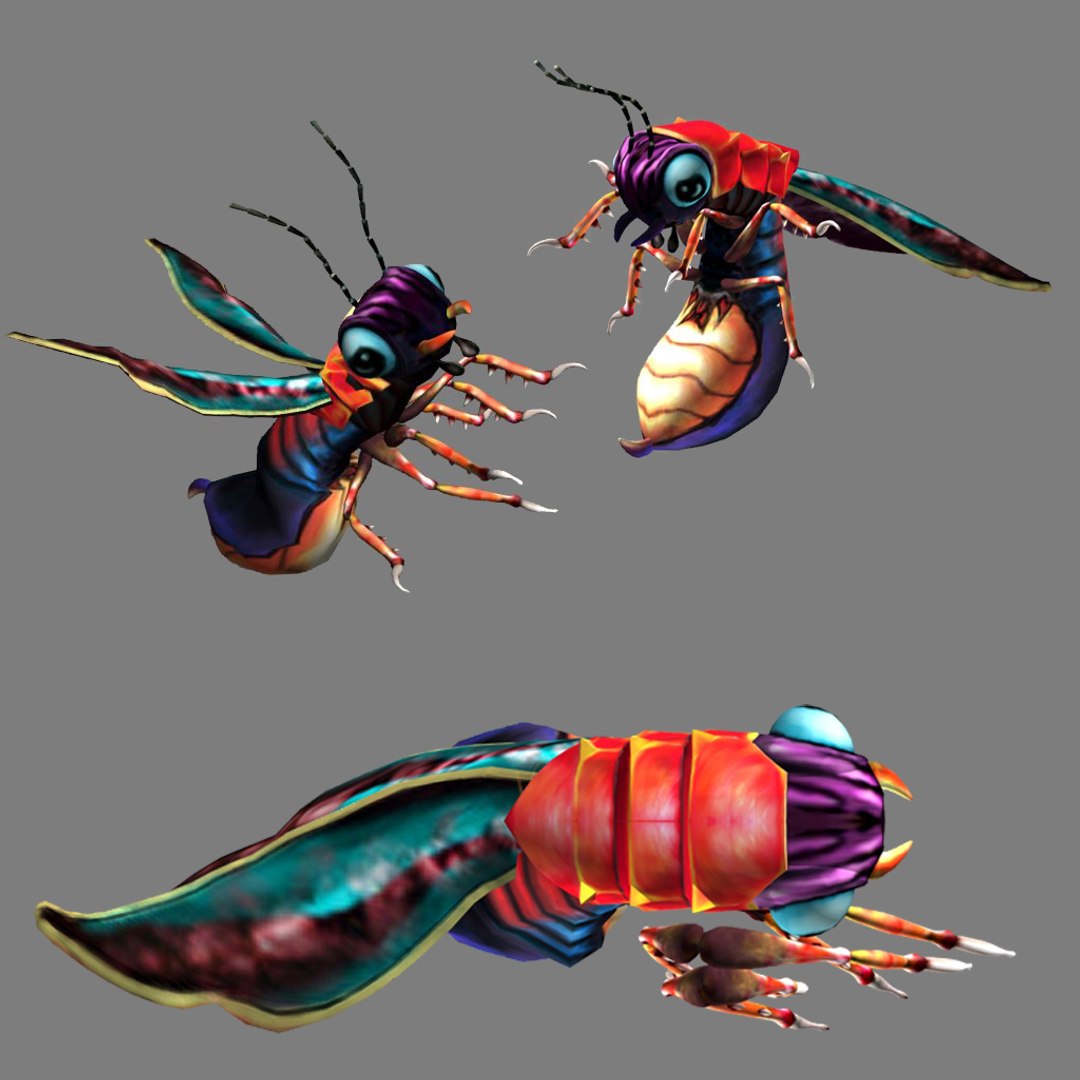 Firefly Rigged 3D Model - TurboSquid 1191874