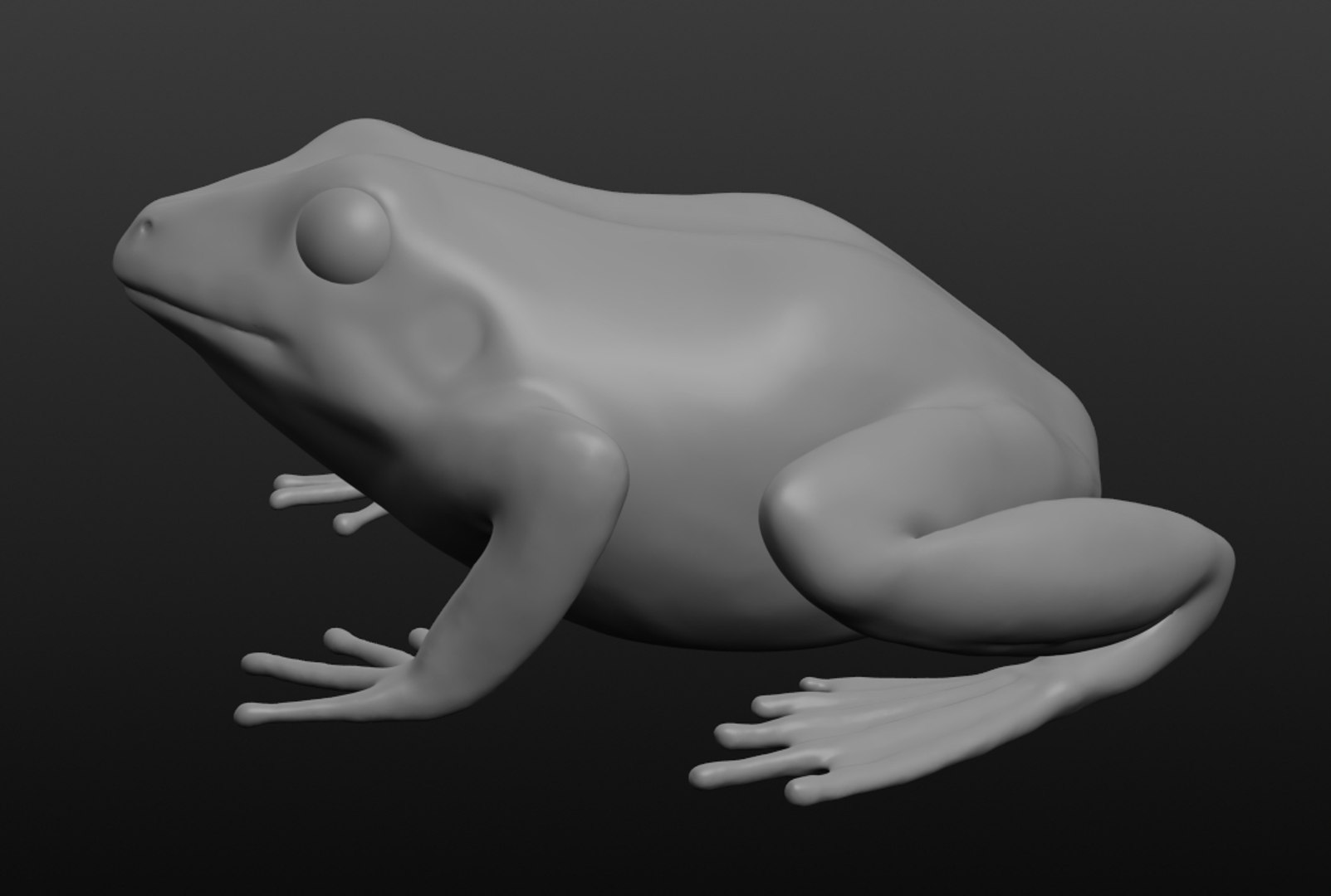 3D Frog Base Mesh Model - TurboSquid 1411983