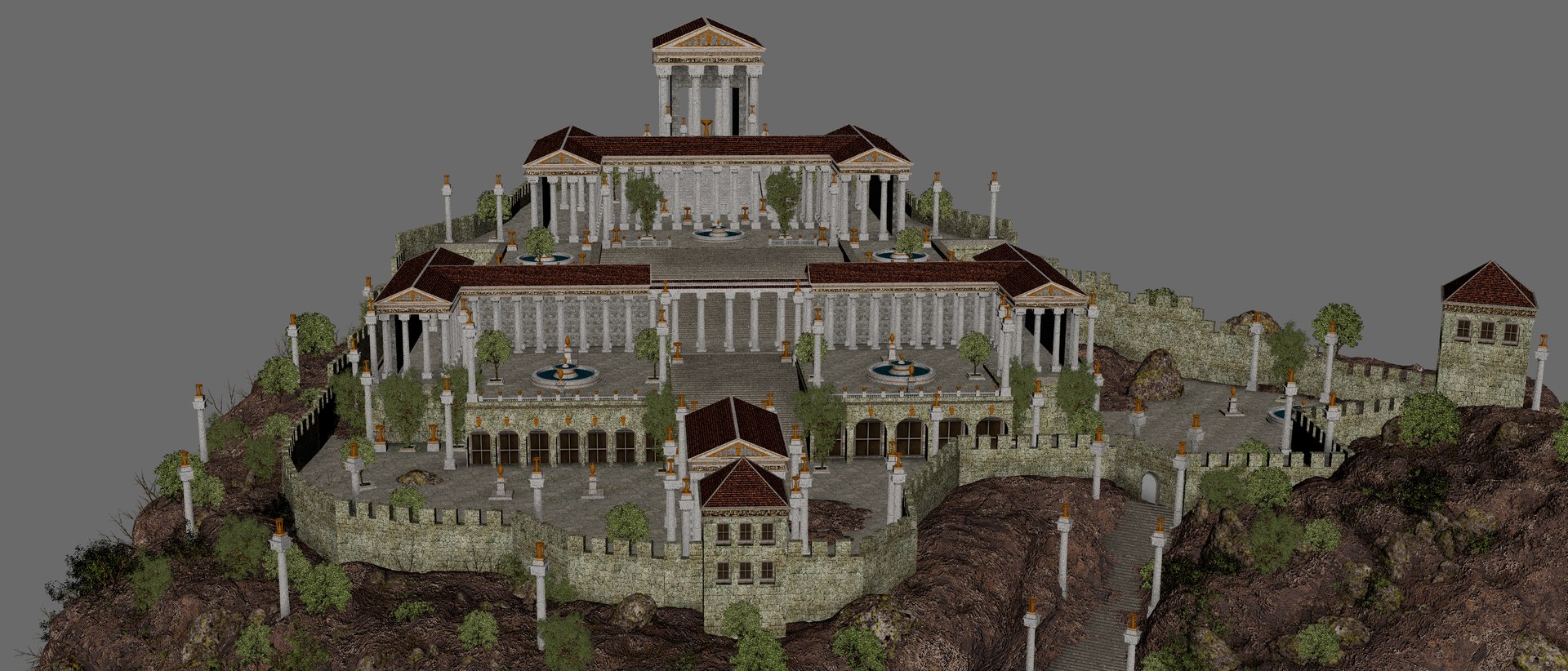 3D model The Acropolis of Lindos https://p.turbosquid.com/ts-thumb/e0/WKip78/NA/lindosland14/jpg/1722779092/1920x1080/fit_q87/b586f2e2638b5031cc0125d4a2b050cae84f374d/lindosland14.jpg