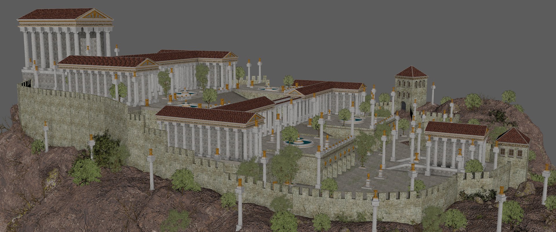 3D model The Acropolis of Lindos https://p.turbosquid.com/ts-thumb/e0/WKip78/lK/lindosland18/jpg/1722779094/1920x1080/fit_q87/bb5d420a4fe5c6c465255cf567802e2ed2a51997/lindosland18.jpg
