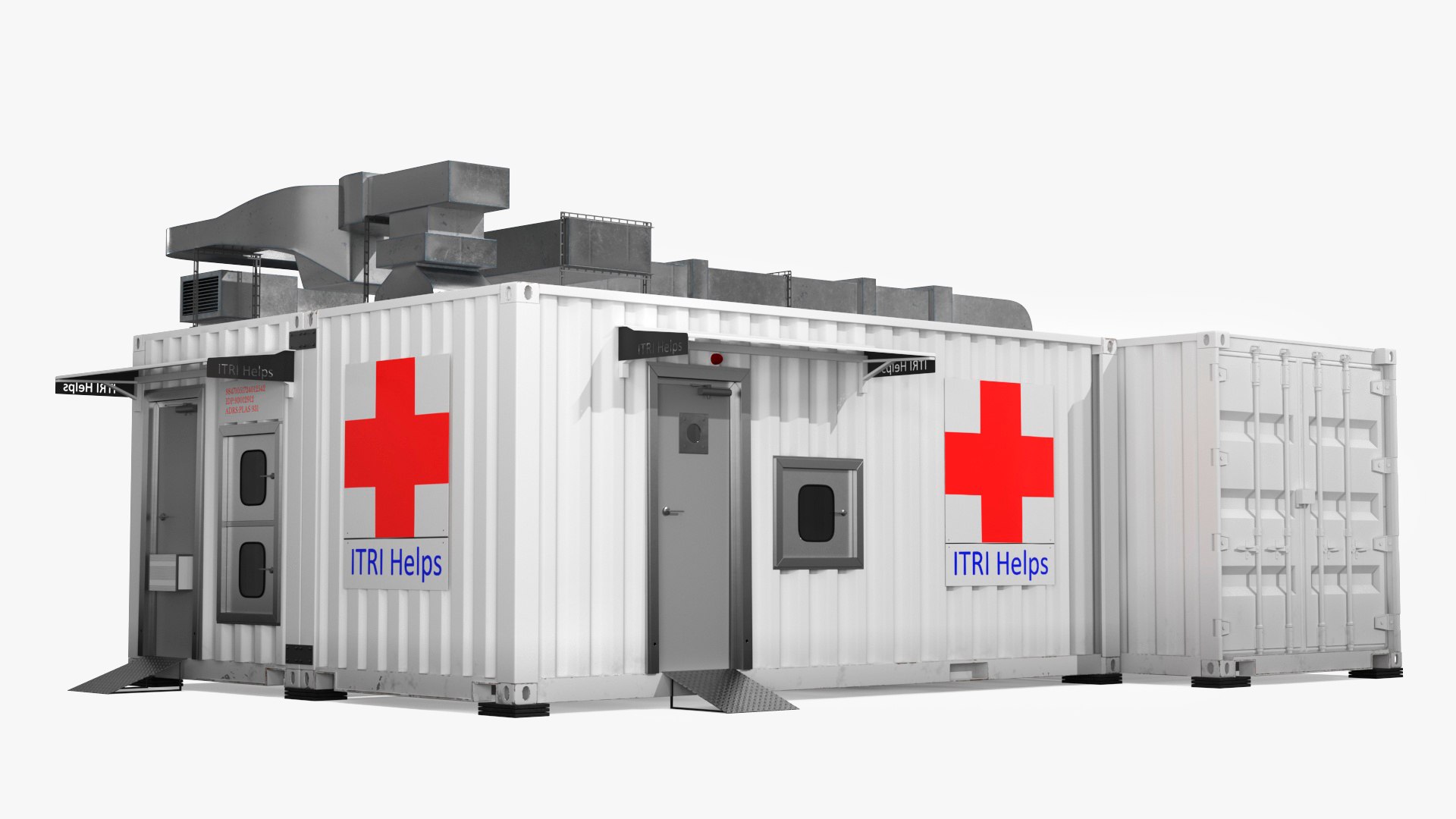 Modular Healthcare Facilities Corpus 3D model preview