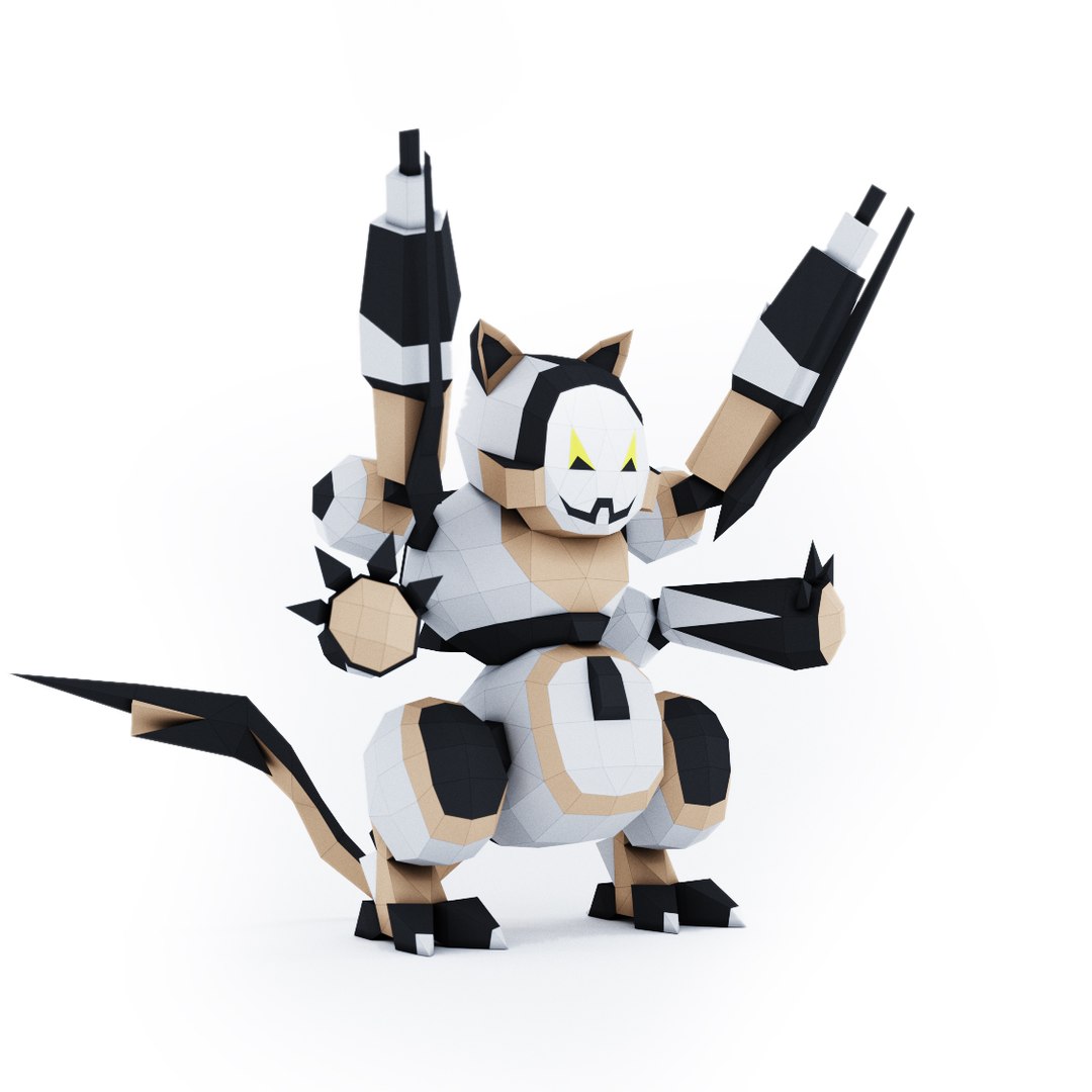 3D papercraft polys stl model - TurboSquid 1396670