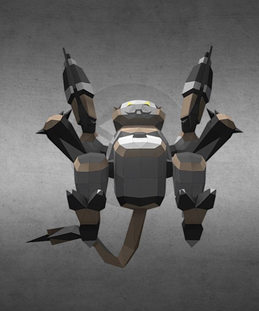 3D papercraft polys stl model - TurboSquid 1396670