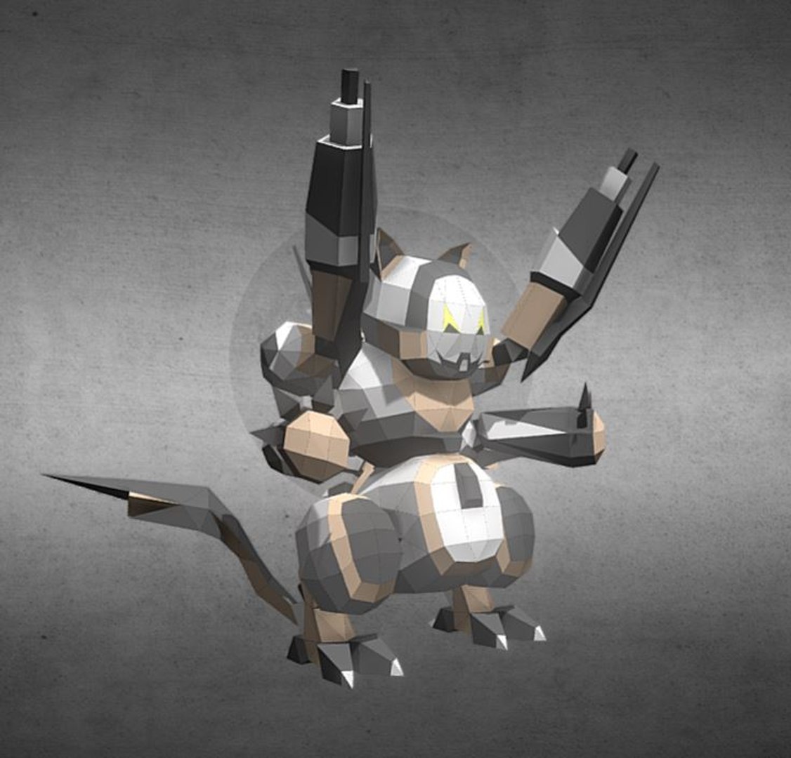 3D papercraft polys stl model - TurboSquid 1396670