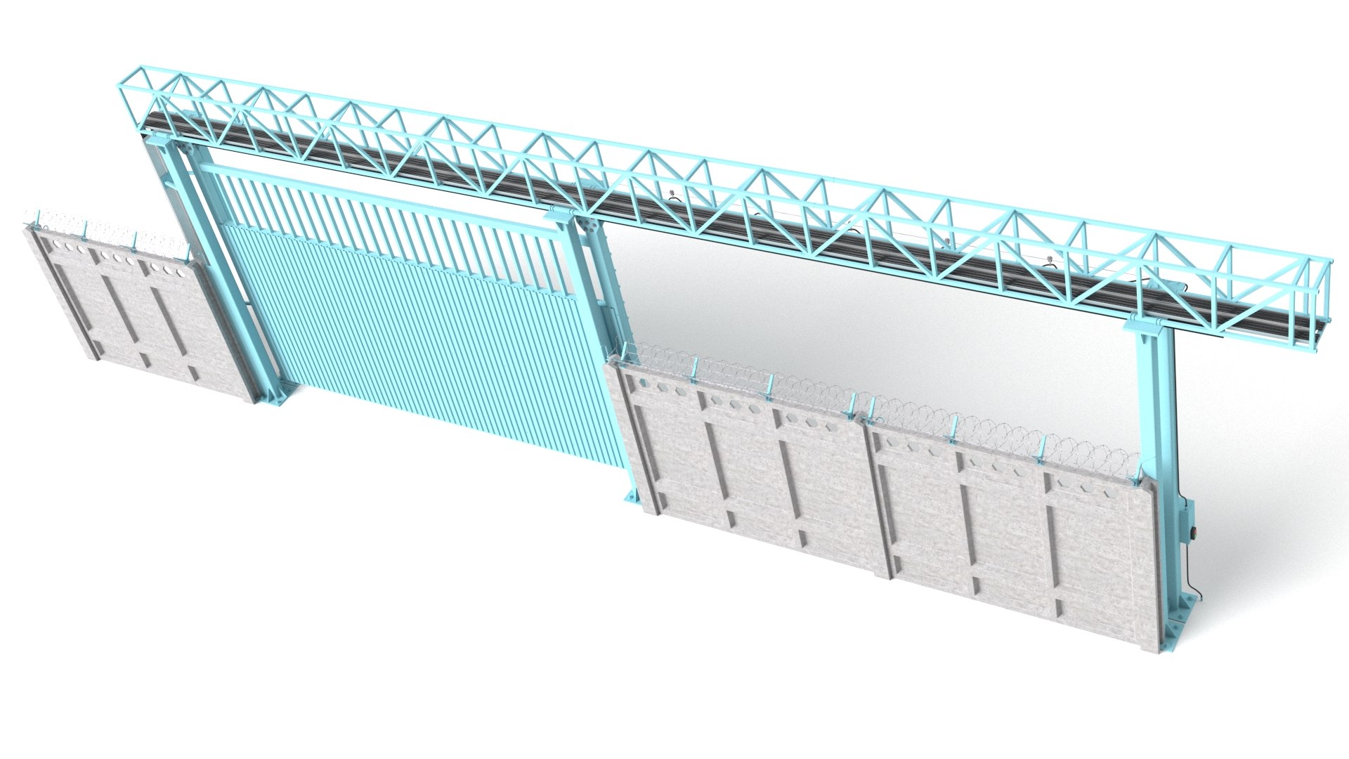 Gate Collection 3D model https://p.turbosquid.com/ts-thumb/e0/fvnVZW/X7/industrialgates2_7/jpg/1629196153/1920x1080/fit_q87/15e37feb67a41fe04c2f7553cbe53663bba8d92b/industrialgates2_7.jpg