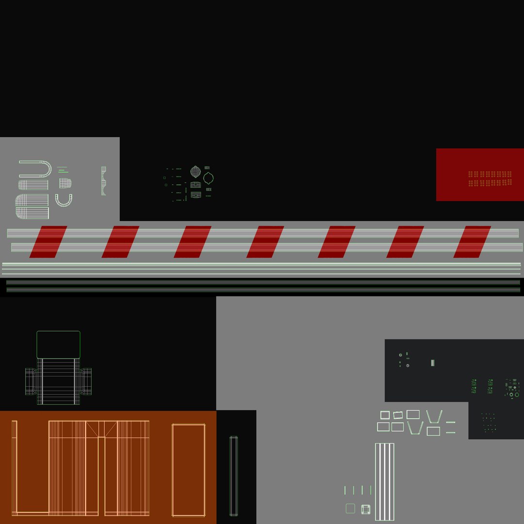 Gate Collection 3D model https://p.turbosquid.com/ts-thumb/e0/fvnVZW/jh/road_barrier_uvw/jpg/1629214024/1920x1080/fit_q87/99b6c94c211fd8a6b3982040f4f898f4b0766b50/road_barrier_uvw.jpg