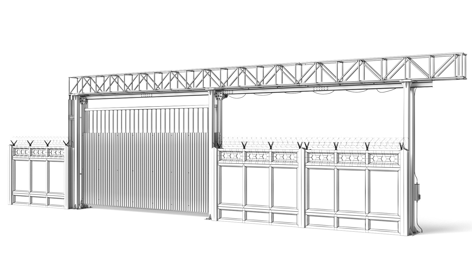 Gate Collection 3D model https://p.turbosquid.com/ts-thumb/e0/fvnVZW/sn/industrialgates2_g_1/jpg/1629196087/1920x1080/fit_q87/4325d6e59f7bb98c94a2849d7b312d97e2d39c6d/industrialgates2_g_1.jpg