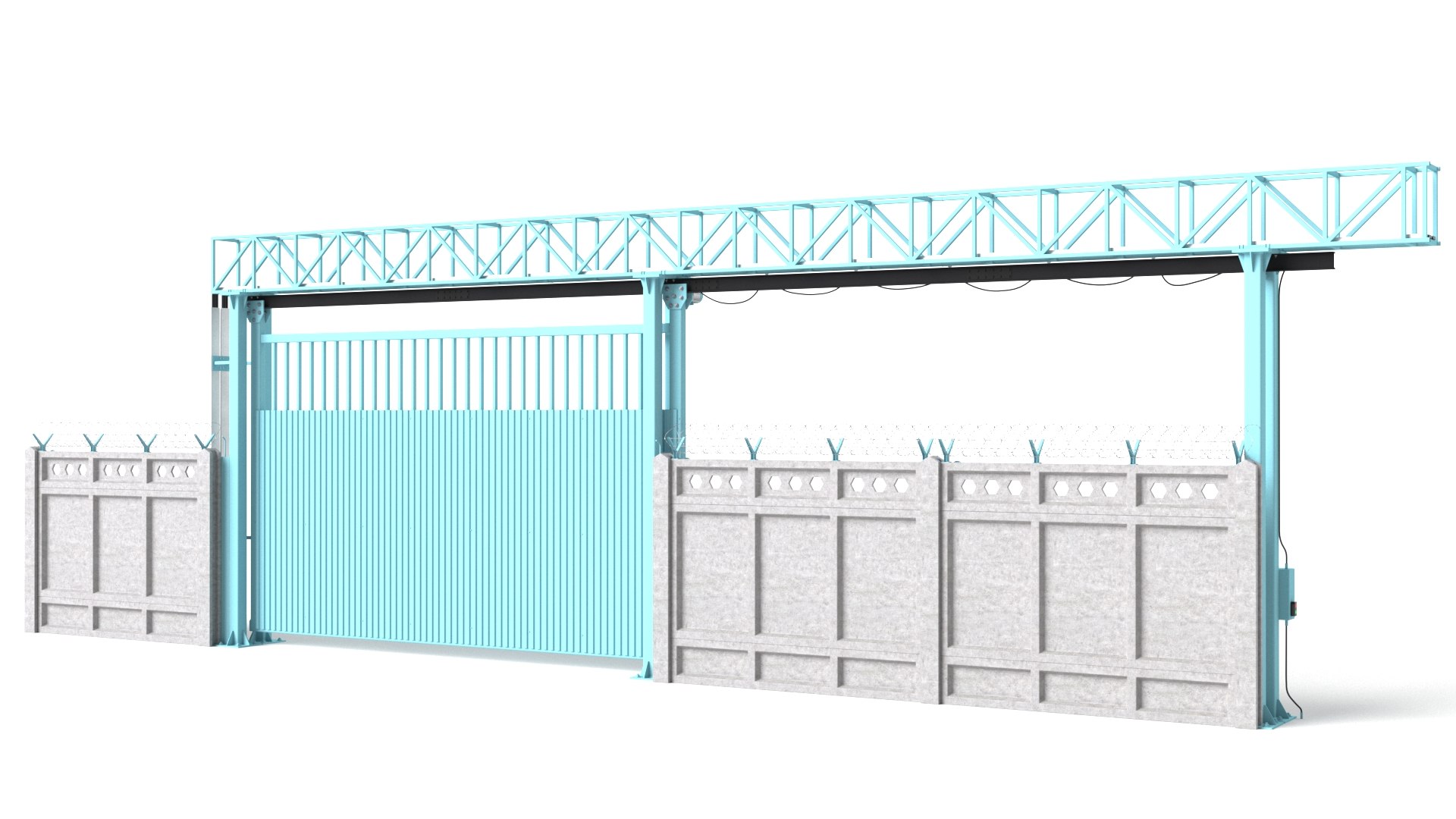 Gate Collection 3D model https://p.turbosquid.com/ts-thumb/e0/fvnVZW/wP/industrialgates2_6/jpg/1629196181/1920x1080/fit_q87/3ba58551dd513445d3c539c8c8dba7fa34861e98/industrialgates2_6.jpg