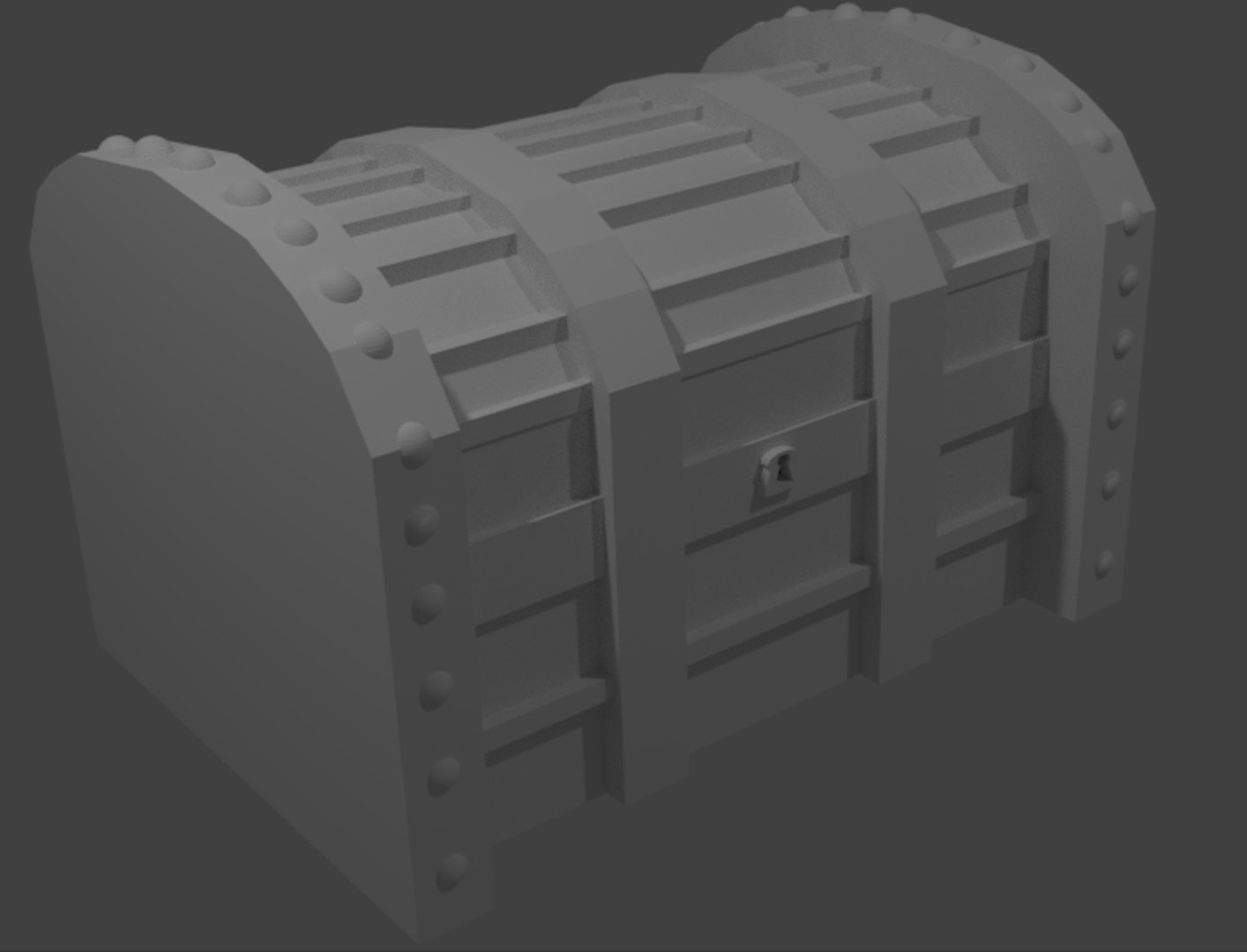 3D Simple Treasure Chest - TurboSquid 1318302