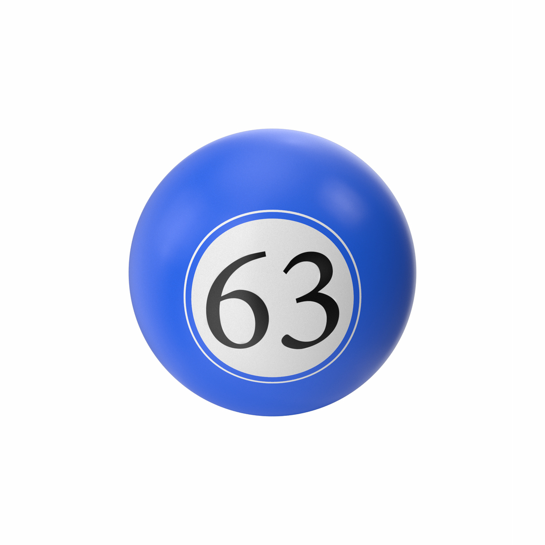 Bingo Ball 63 3D https://p.turbosquid.com/ts-thumb/e0/l8wZ5m/8C/p/png/1749160190/1920x1080/turn_fit_q99/52178c621404b911ea6c123a0d0f9129aba72aa7/p-1.jpg