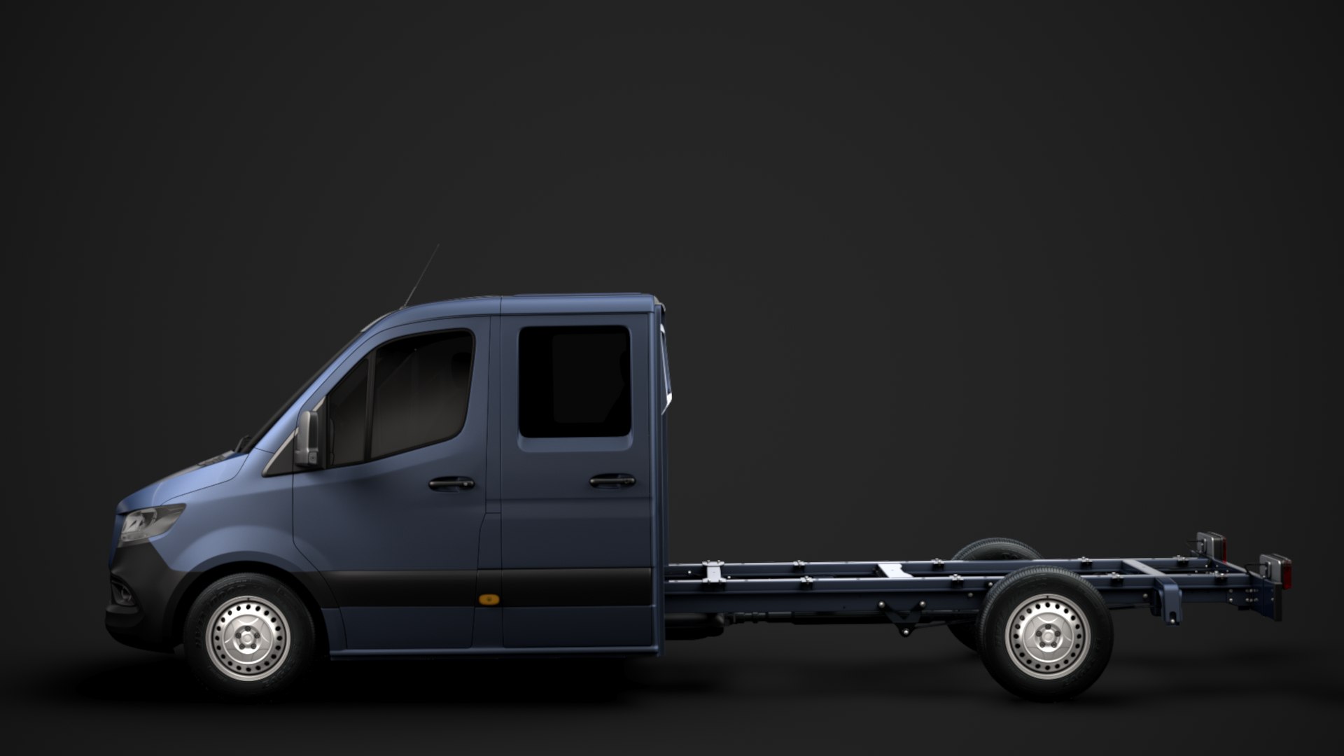 Ram Sprinter Chassis Crew 3D - TurboSquid 1452782