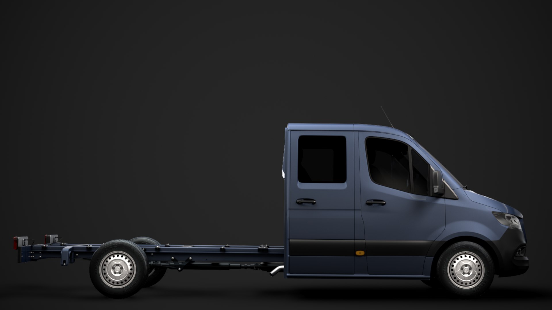 Ram Sprinter Chassis Crew 3D - TurboSquid 1452782