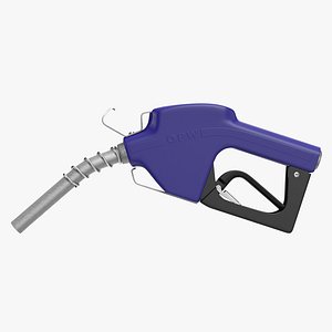 3ds max fuel nozzle blue