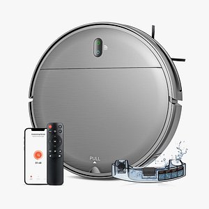 3D model Robot vacuum cleaner and mop combination