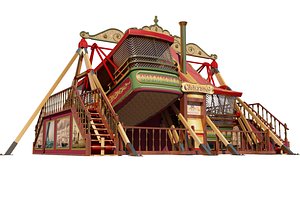 carters steam fair 3D model