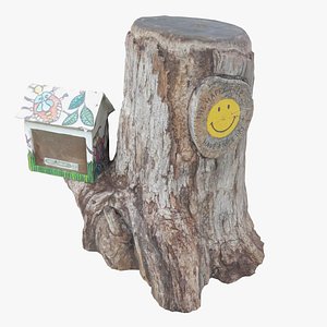 Tree Trunk Happy