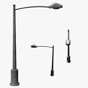 Lamp Street LightPost Series ModernUrbanLux LT1 N3