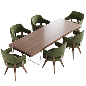 Natuzzi valle chair phantom table