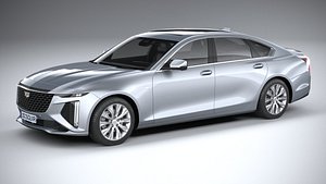 3D Cadillac CT6 2024