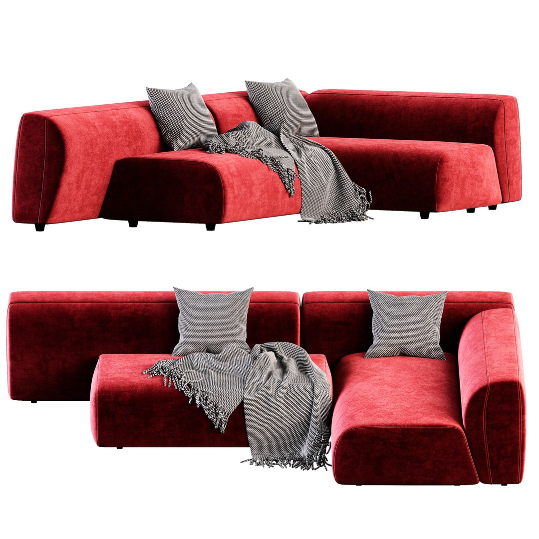 3D SUISEKI Sofa LaCividina - TurboSquid 2018046