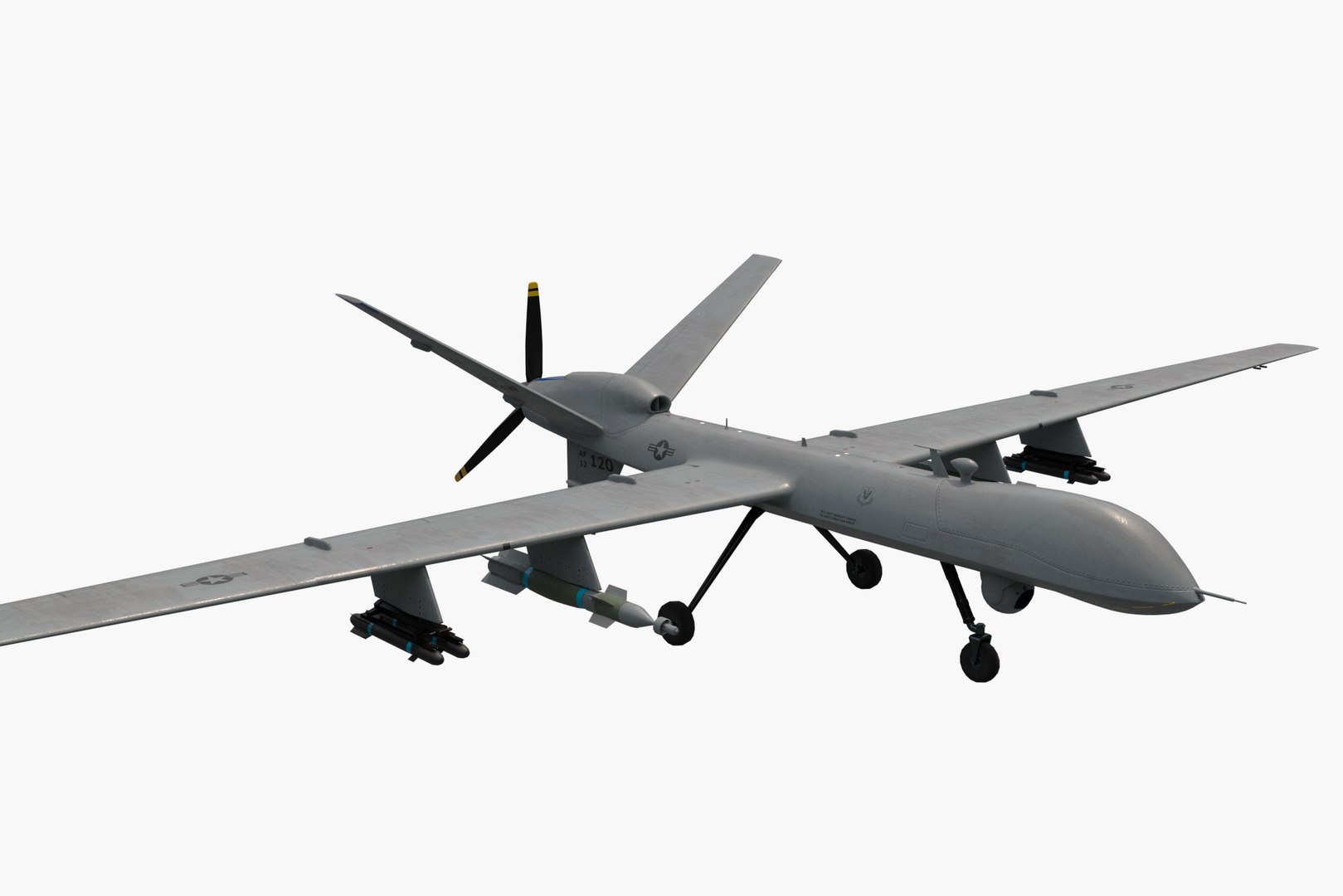 MQ-9 Reaper UAV Drone 3D - TurboSquid 1843564