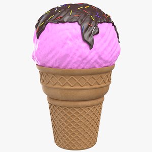 3D ice cream