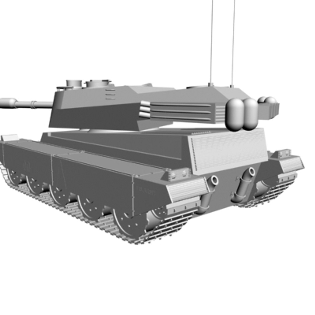 3d Model Tank