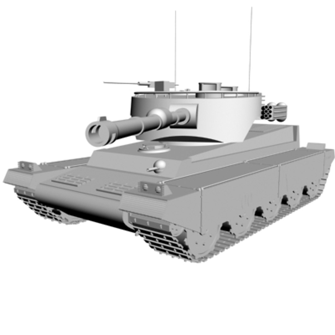3d Model Tank