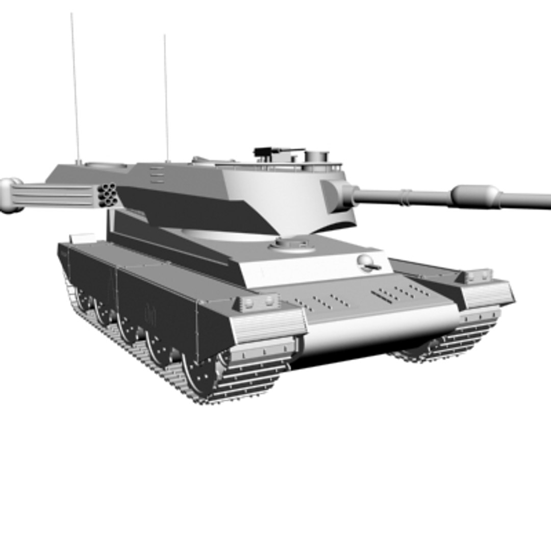 3d Model Tank